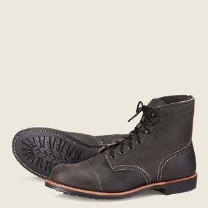 Red Wing IRON RANGER CHARCOAL ROUGH & TOUGH 7.5D